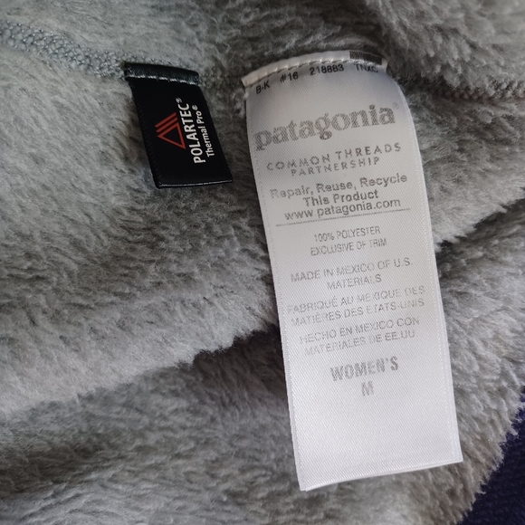 {Patagonia} Synchilla Pullover Snap-Button Fleece Jacket - Picture 5 of 5